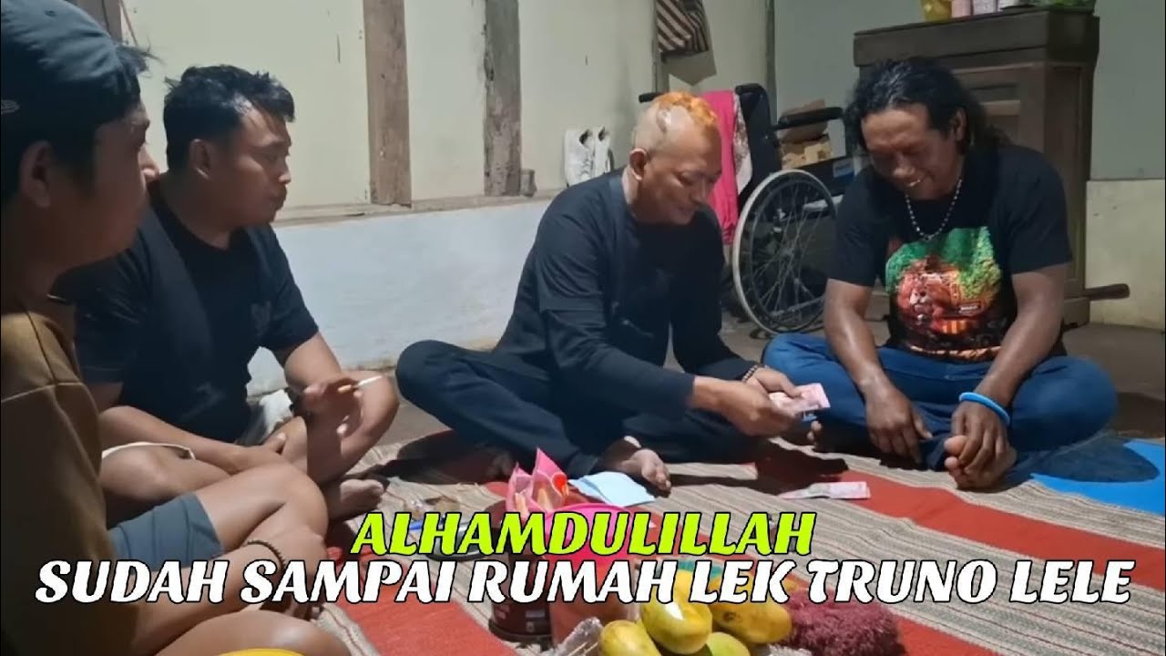 AHAMDULILAH SUDAH NYAMPAI RUMAHNYA LEK TRUNO LELE..