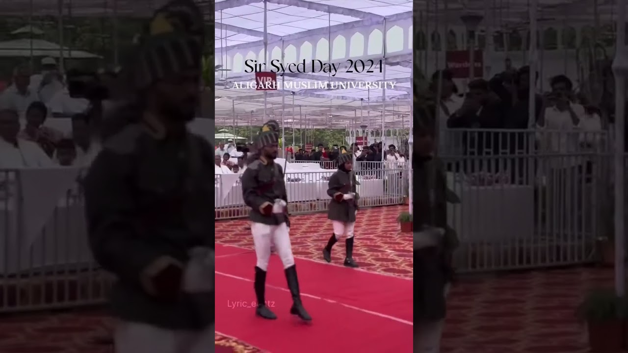 Aligarh Muslim university sir syed day celebration 2025#amu #aligarhmuslimuniversity