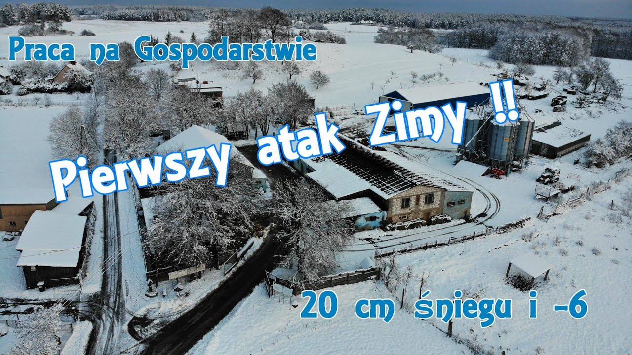 Praca na Gospodarstwie Podczas Zimy. Dawno niebyło takiego roku!