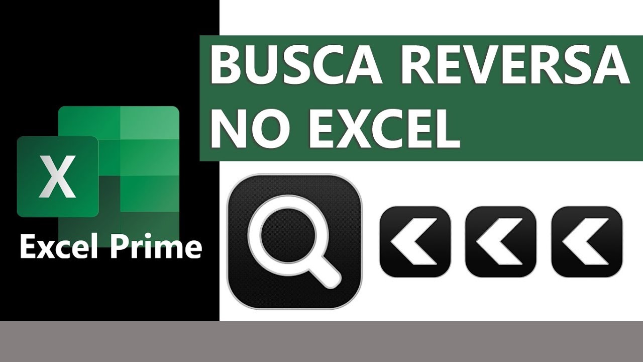Busca reversa no EXCEL (Overdose de ÍNDICE e CORRESP)