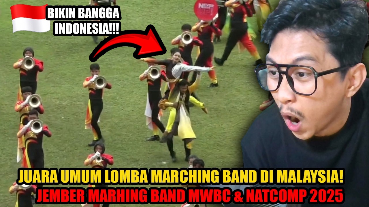 BIKIN INDONESIA BANGGA! JEMBER MARCHING BAND JUARA UMUM LOMBA MARCHING BAND DI MALAYSIA! MWBC 2025
