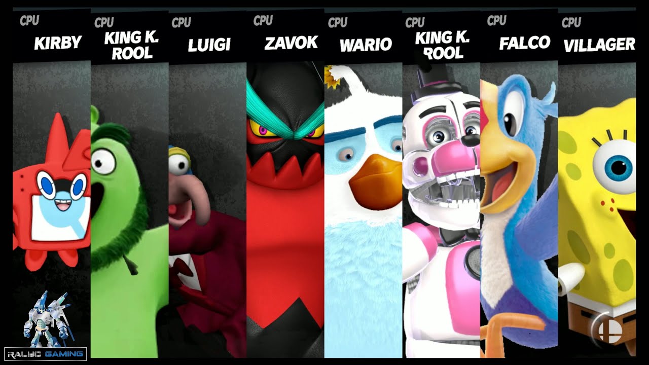 Rotom Dex vs Lenoard vs Gonzo vs Zavok vs Snow Bomb vs Funtime Freddy vs Toucan Sam vs SpongeBob