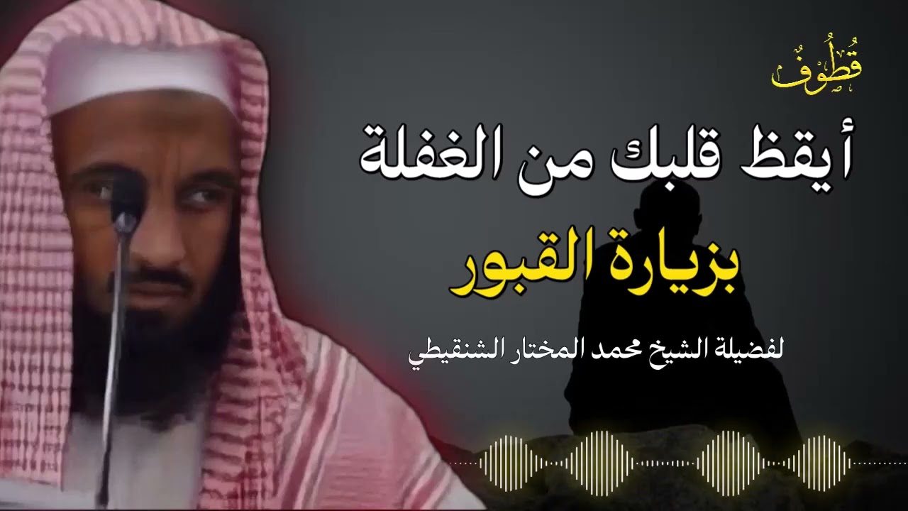 أيقظ قلبك من الغفلة بزيارة القبور | الشيخ محمد المختار الشنقيطي