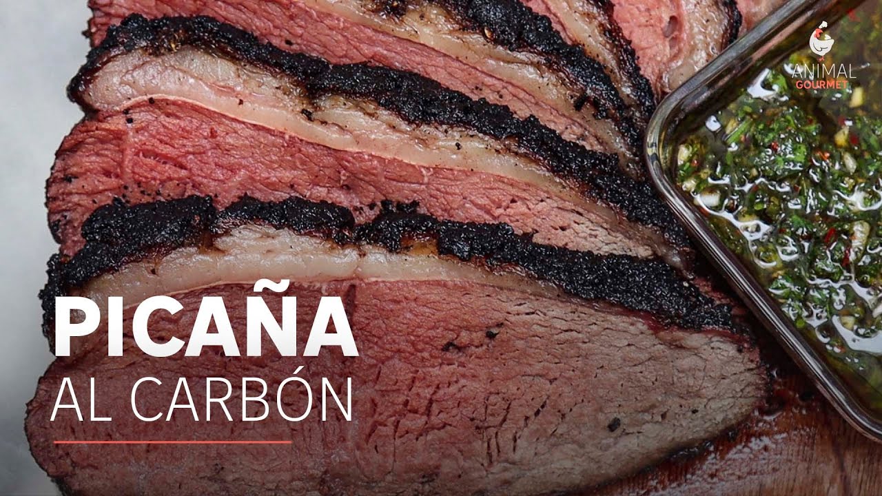 ¡Se armó la carnita asada! Receta de picaña para asar al carbón