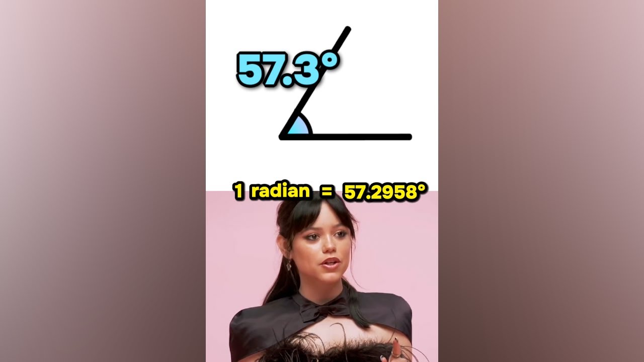 Jenna Ortega wyjaśnia w 1 minutę, czym są radiany