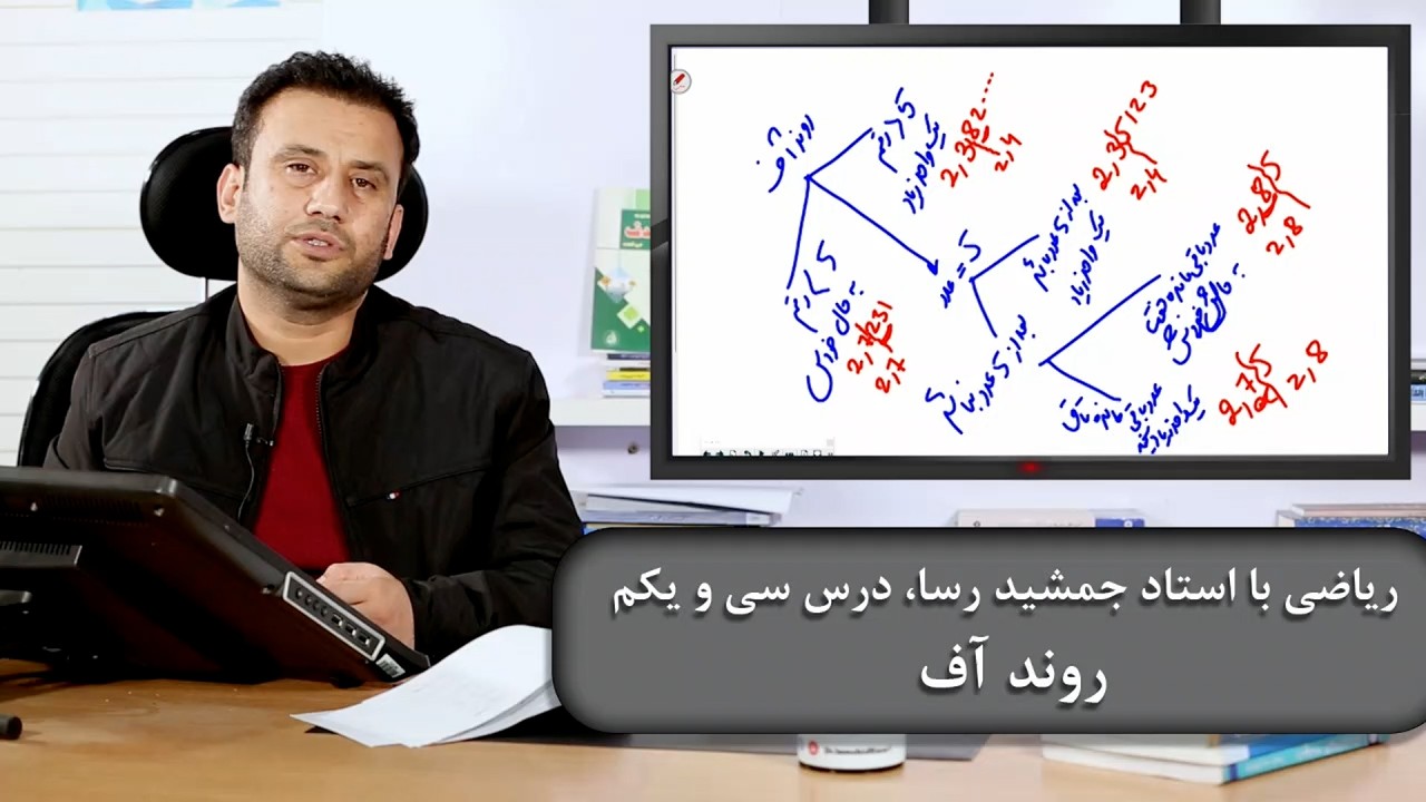 ریاضی با استاد جمشید رسا: درس  سیویکم
