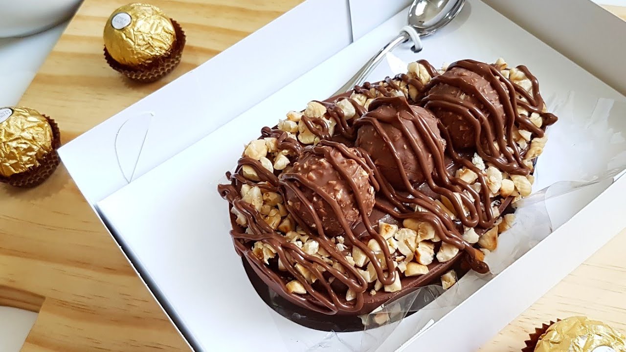 OVO DE COLHER DE FERRERO ROCHER - Ovo de Páscoa