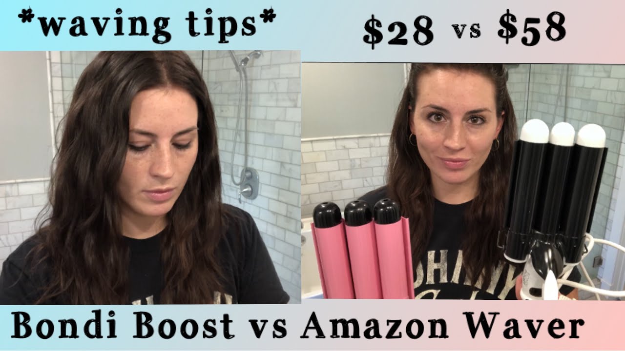 HAIR WAVER TUTORIAL {& bondi boost VS amazon waver}