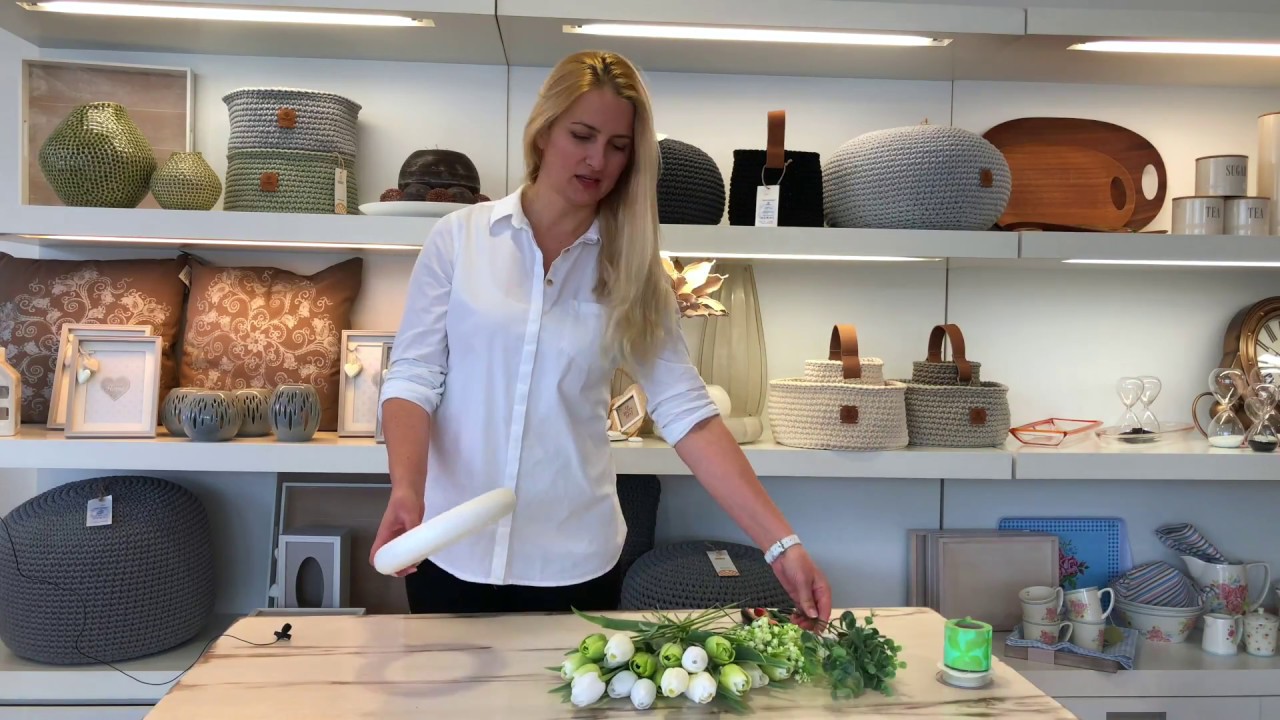 Jak si udělat tulipánovou dekoraci