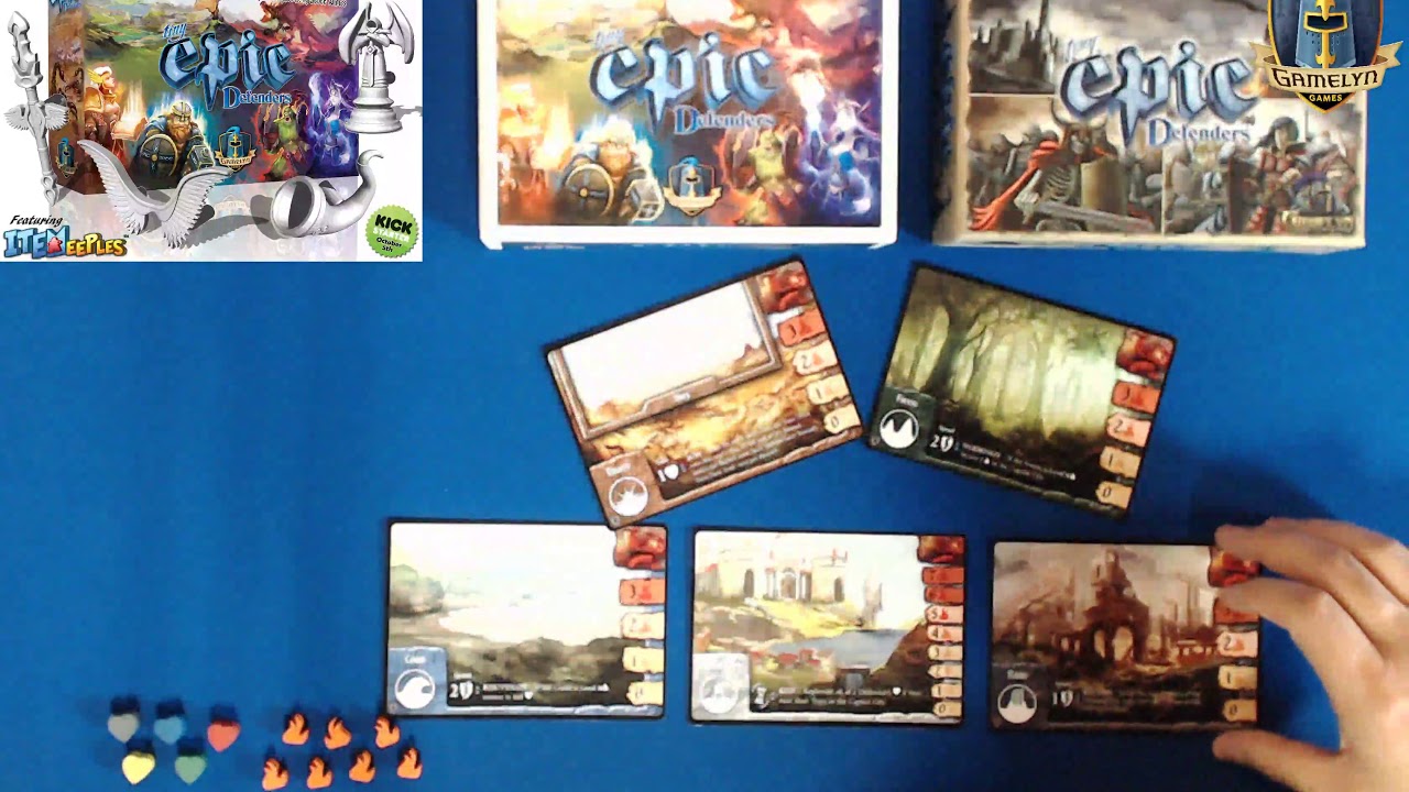 Tiny Epic Defenders - Revisions from 1st edition to 2nd edition