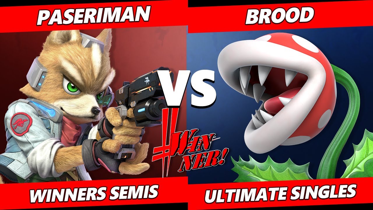 WINNER! Next Gen Winners Semis - Paseriman (Fox) Vs. Brood (Piranha Plant) SSBU Ultimate Tournament