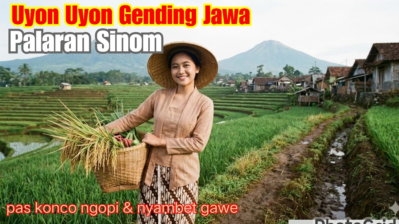 Uyon Uyon  Gending Jawa Pengantar Tidur  Gending klasik Palaran sinom #suasanadesa #gendingjawa