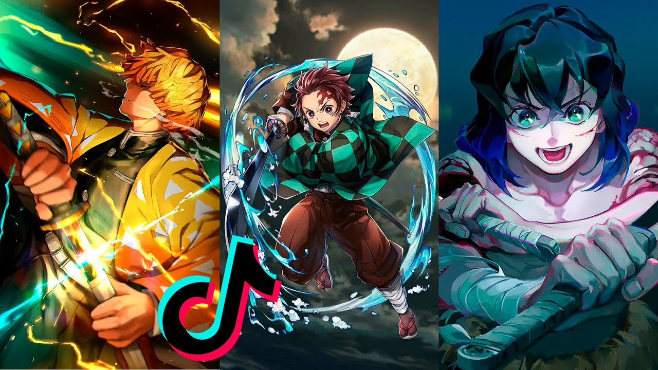 Anime demon slayer TikTok Compilation Edits Pt.1