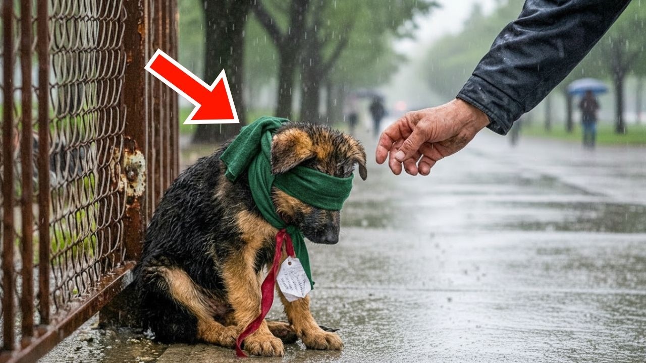 Wir dachten, wir würden einen verängstigten Hund retten... bis wir diesen Zettel gelesen haben.
