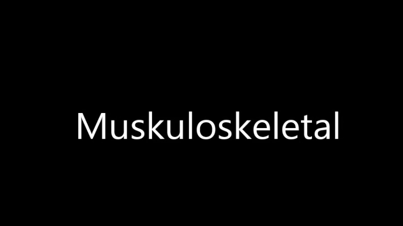 Muskulo skeletal