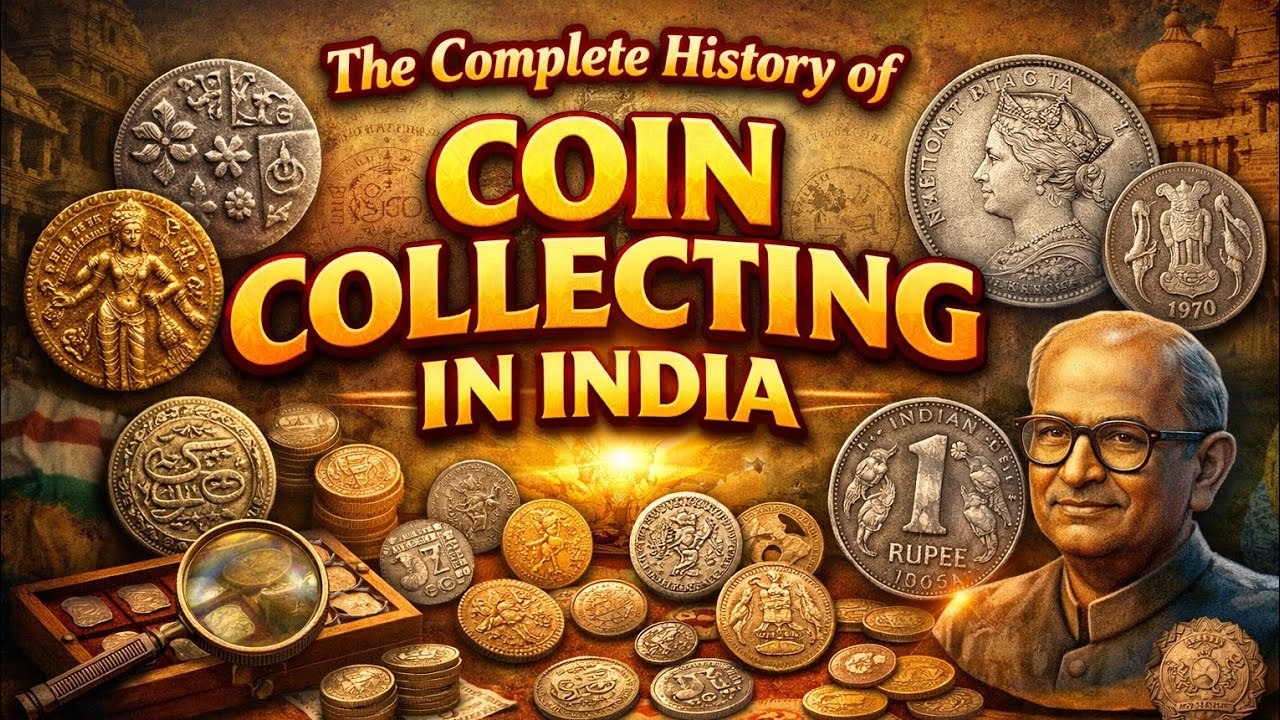From Ancient Empires to Modern Treasures: The Complete History of Coin Collecting in India