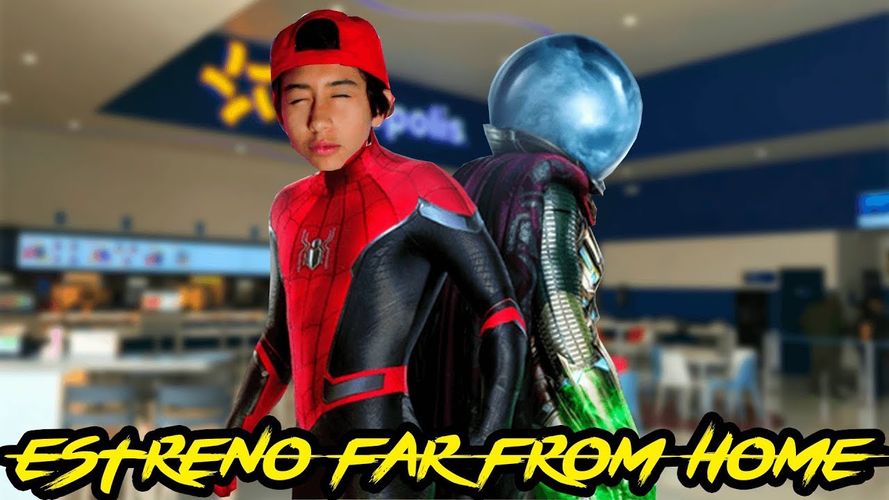 VAMOS AL ESTRENO DE SPIDERMAN FAR FROM HOME CON EL TRAJE. LA MEJOR PELICULA DE LA VIDA! - IVANSPIDEY