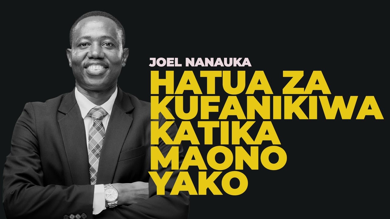 LIFE WISDOM : HATUA ZA KUFANIKIWA KATIKA MAONO YAKO
