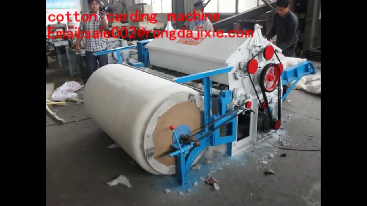 cotton carding machine for sale