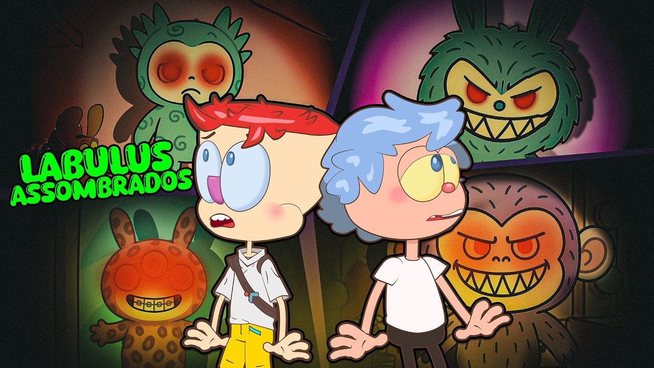 Mongo e Drongo Jovens 08: Entre o Romance e o Sobrenatural com Labubus 💗