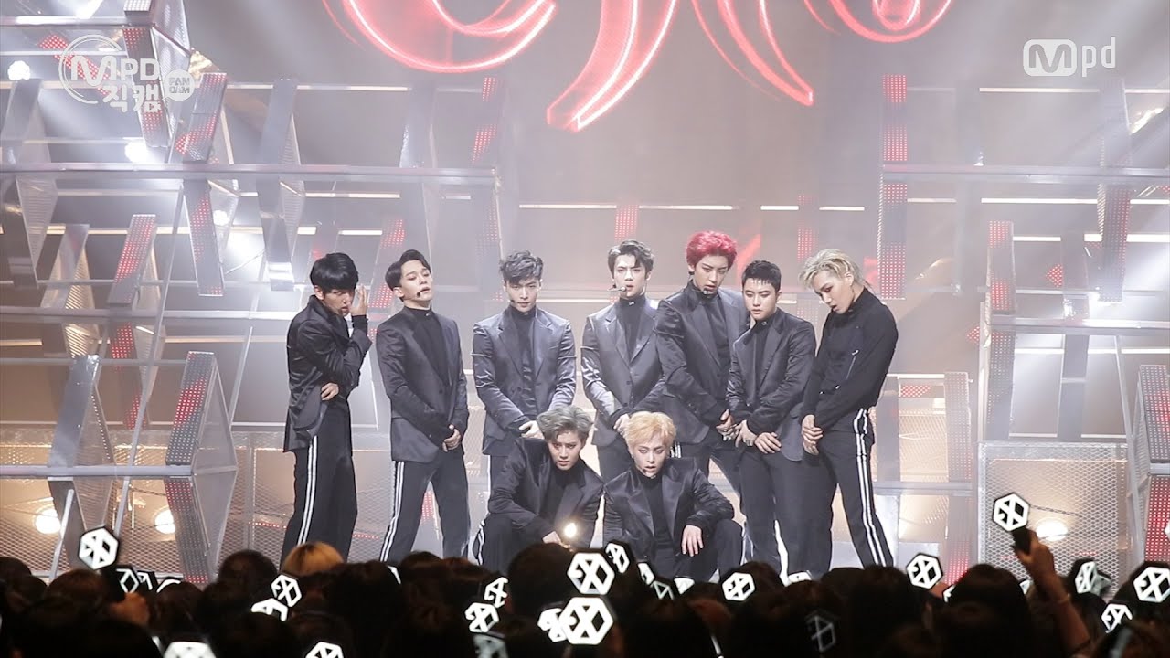 [MPD직캠] 엑소 직캠 몬스터 Monster EXO Fancam @엠카운트다운_160616