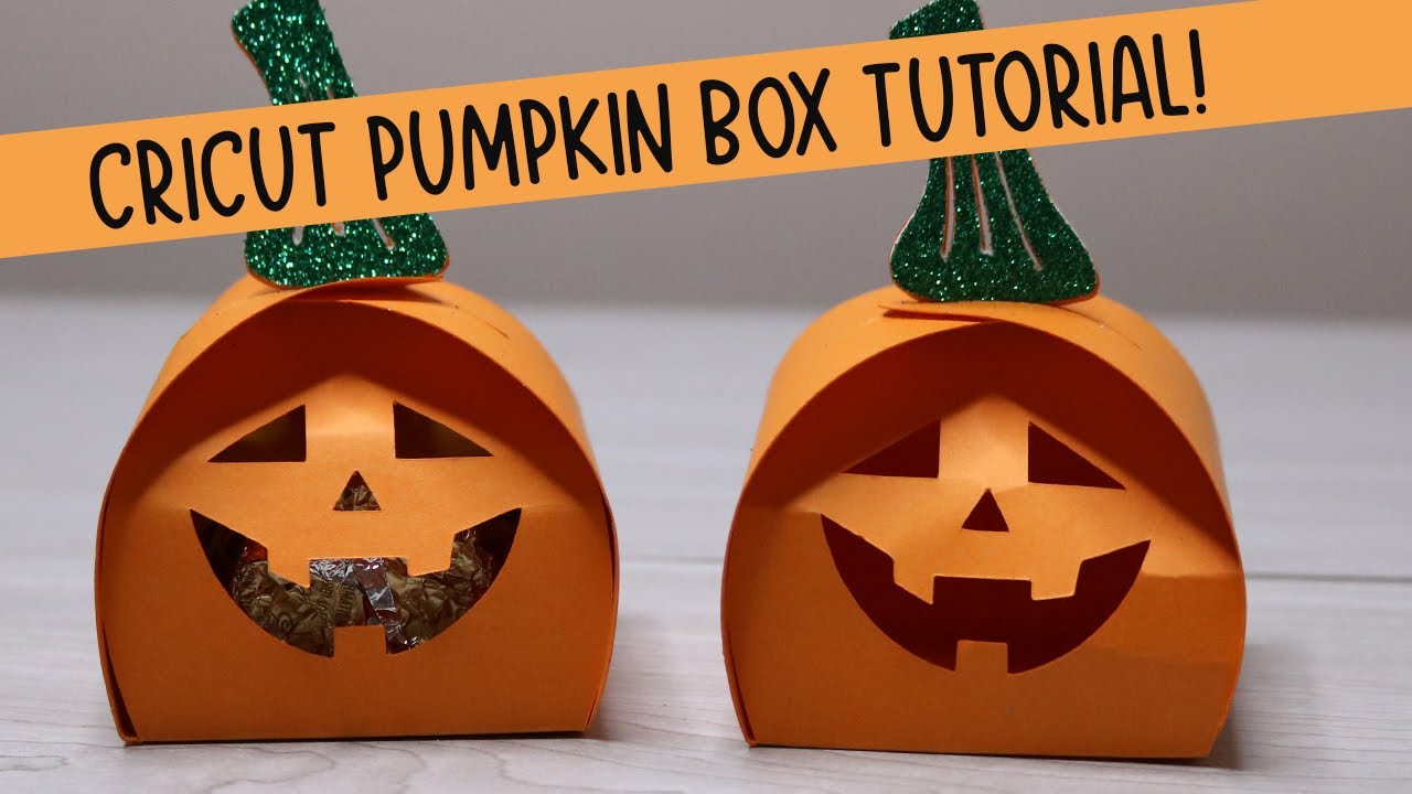 Cricut Box Tutorial - Halloween Treat Boxes!