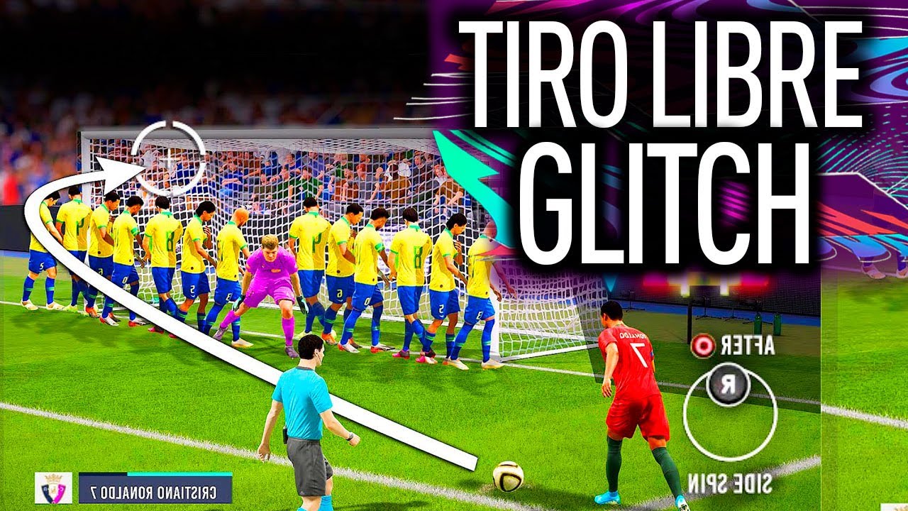 TRUCO Tiro Libre AIM sin movimiento 100% FIFA 21 TUTORIAL Free Kicks Glitch Tutorial