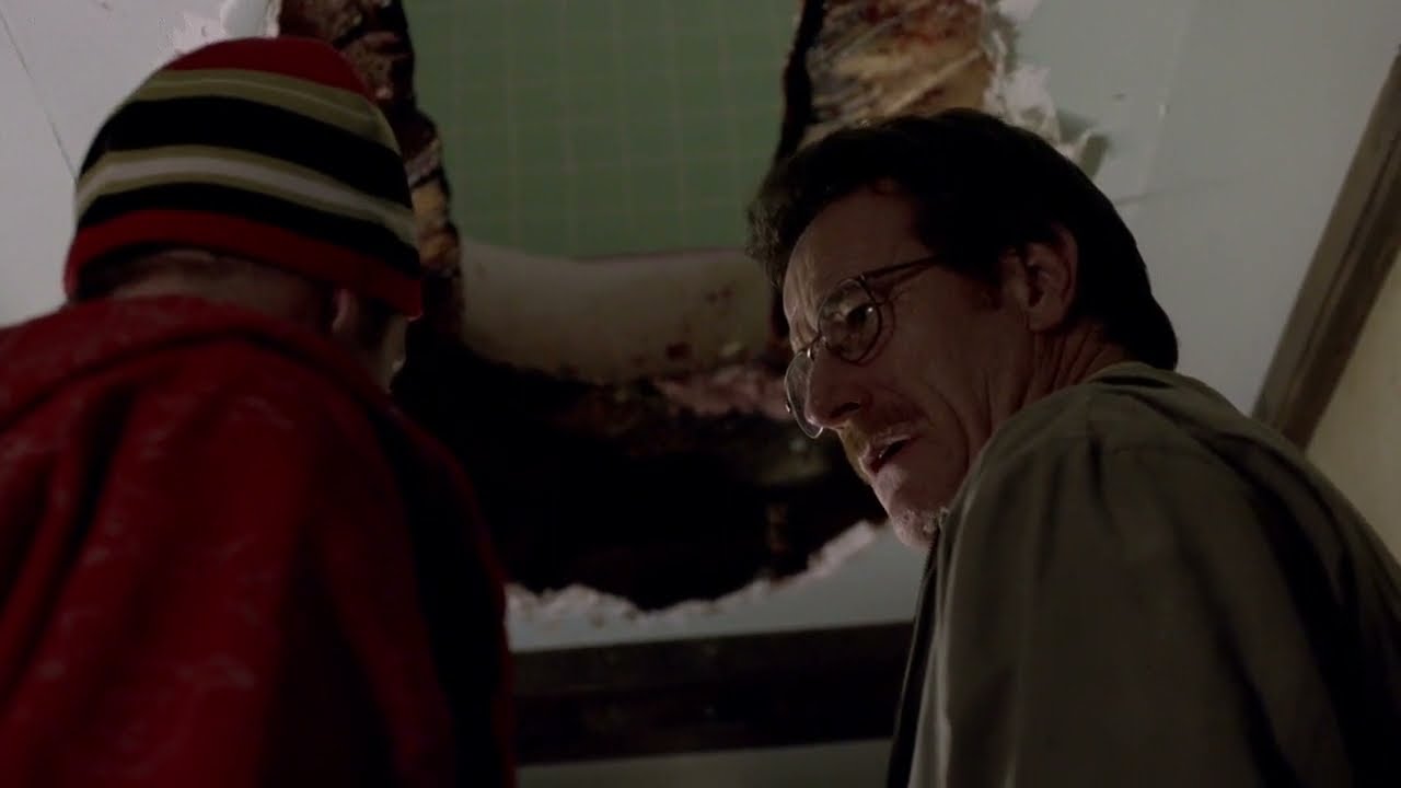 breaking bad acido fluor&iacute;drico - jesse burro demais, derrete sua casa