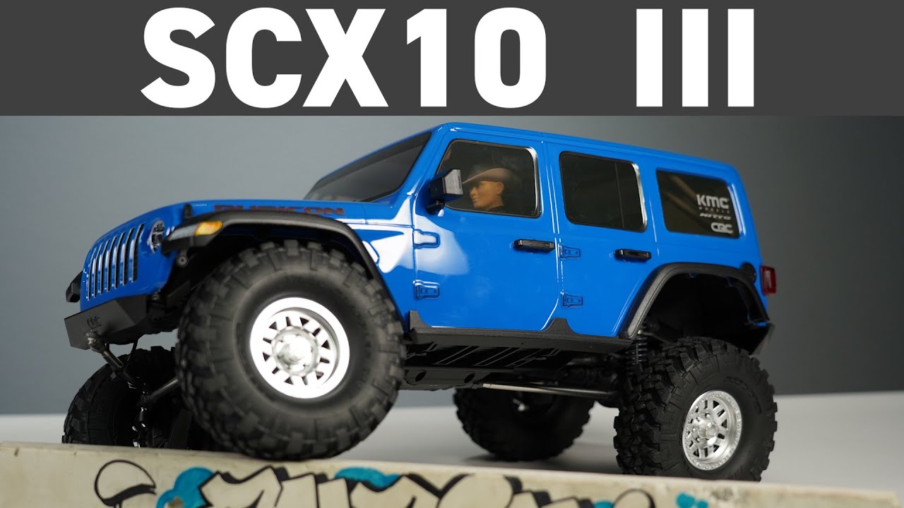 Это просто потрясающе! Комплект Axial SCX10 III RC Trail Truck Rock Crawler