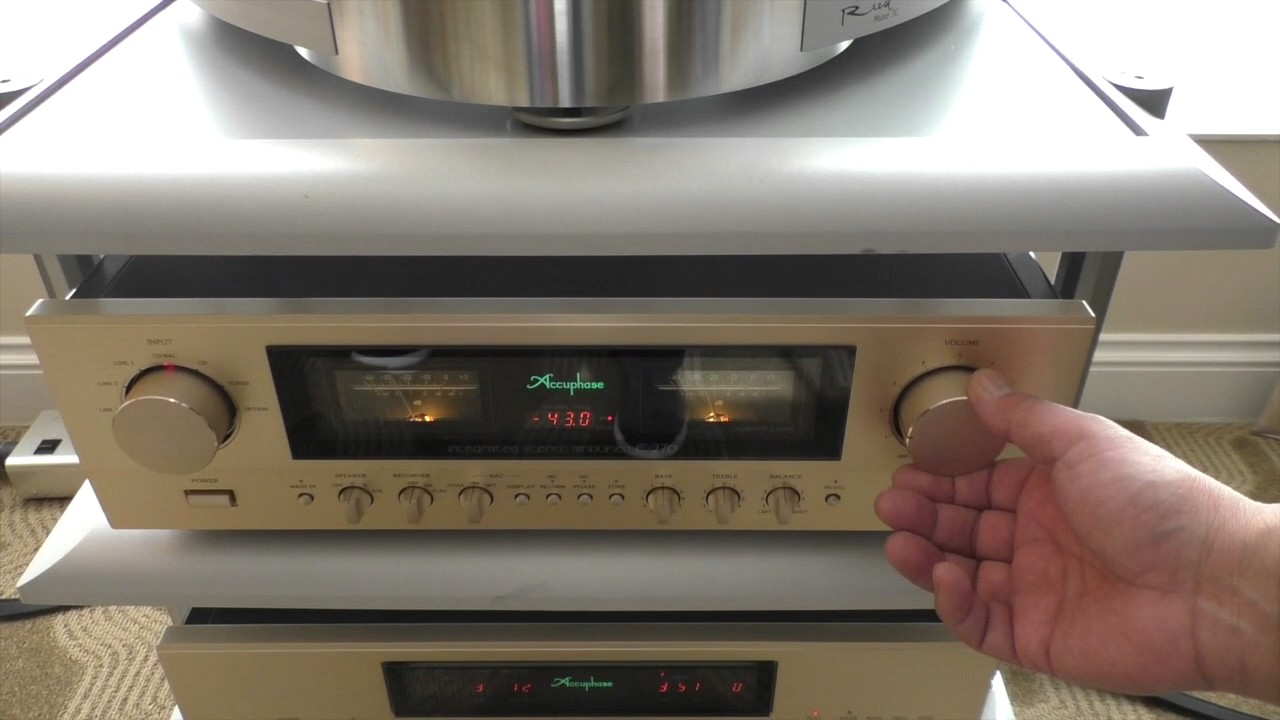 Reed, Accuphase and Franco Serblin