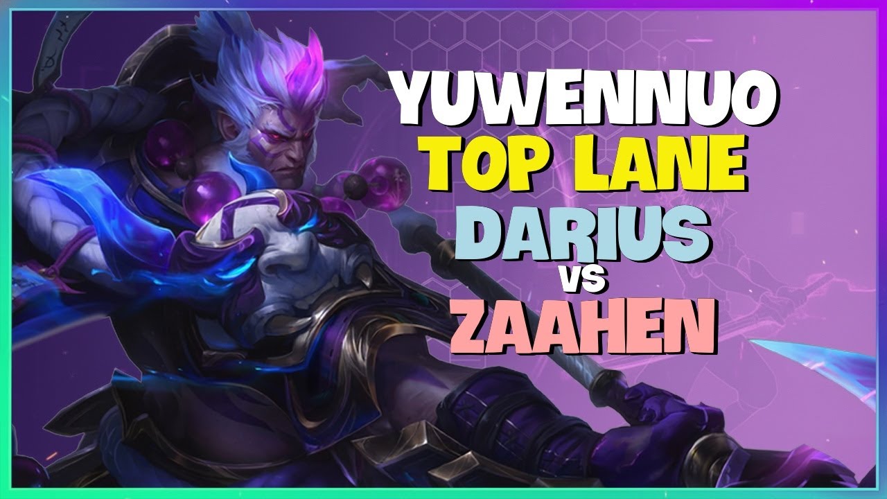 YuwenNuo UNLEASHES Darius: Rank 1 China Challenger TOP LANE Masterclass (Engsub)