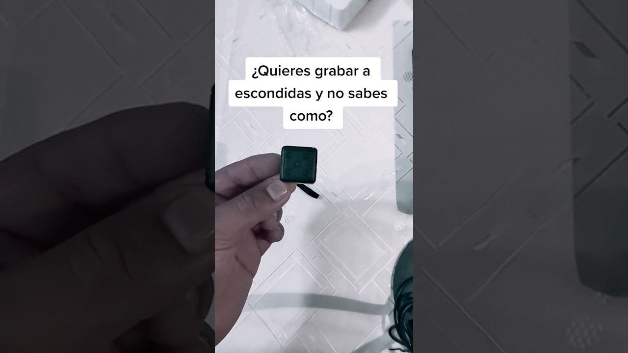 c&aacute;mara esp&iacute;a dado mira el funcionamiento completo en nuestro canal, suscribete #camaraespia #camera