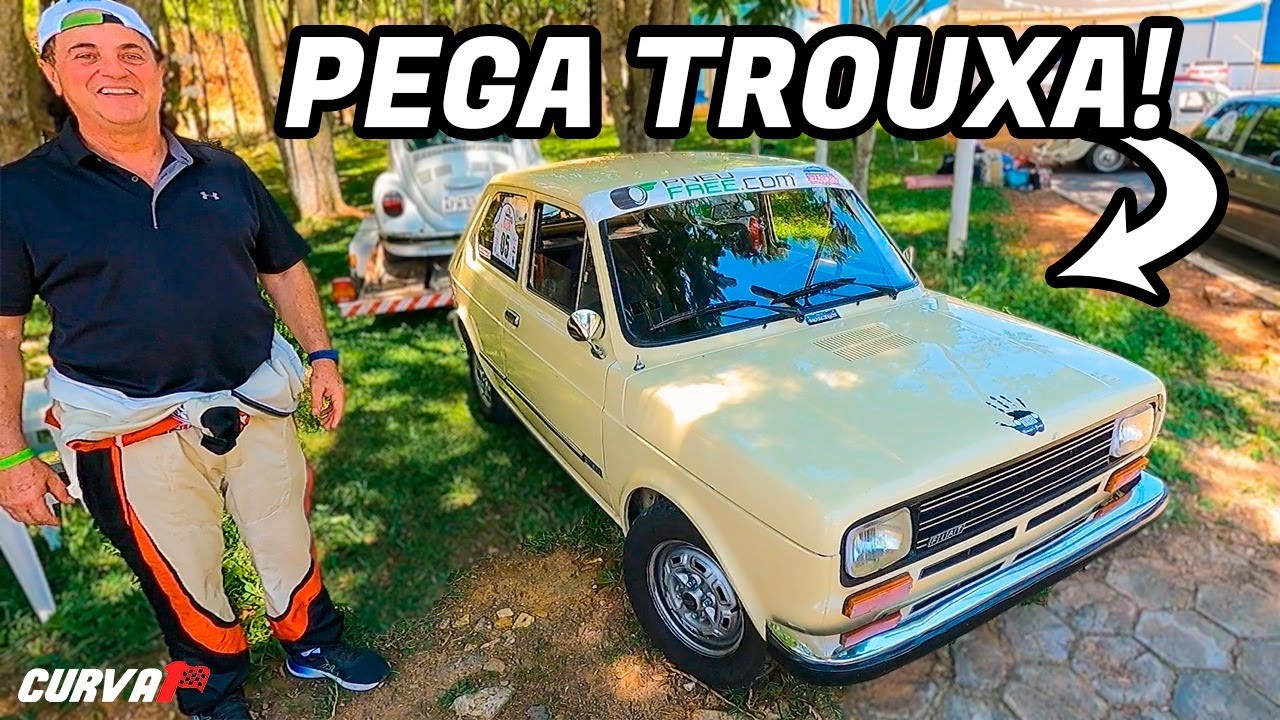 OLHA O QUE ELE FEZ COM O MOTOR DESSE FIAT 147!! 🔥
