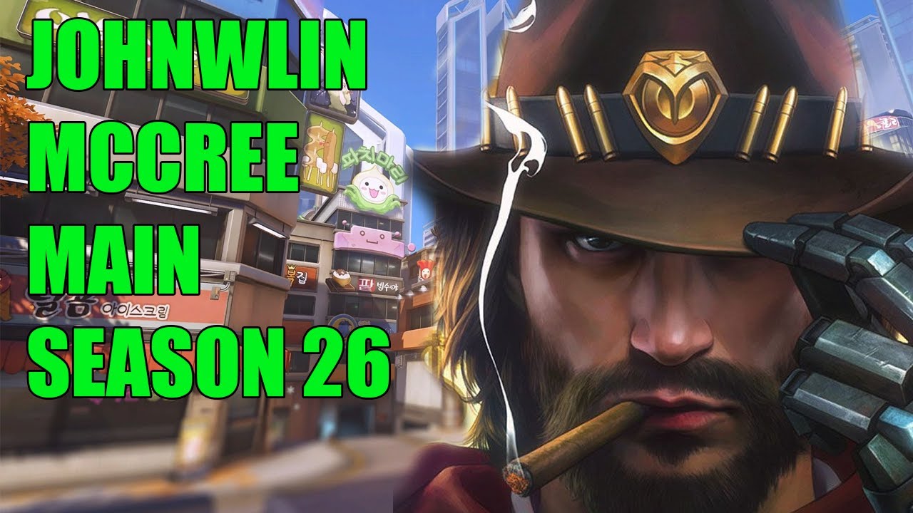 JOHNWLIN MCCREE MAIN GAMEPLAY - TOP 500 OVERWATCH SEASON 26