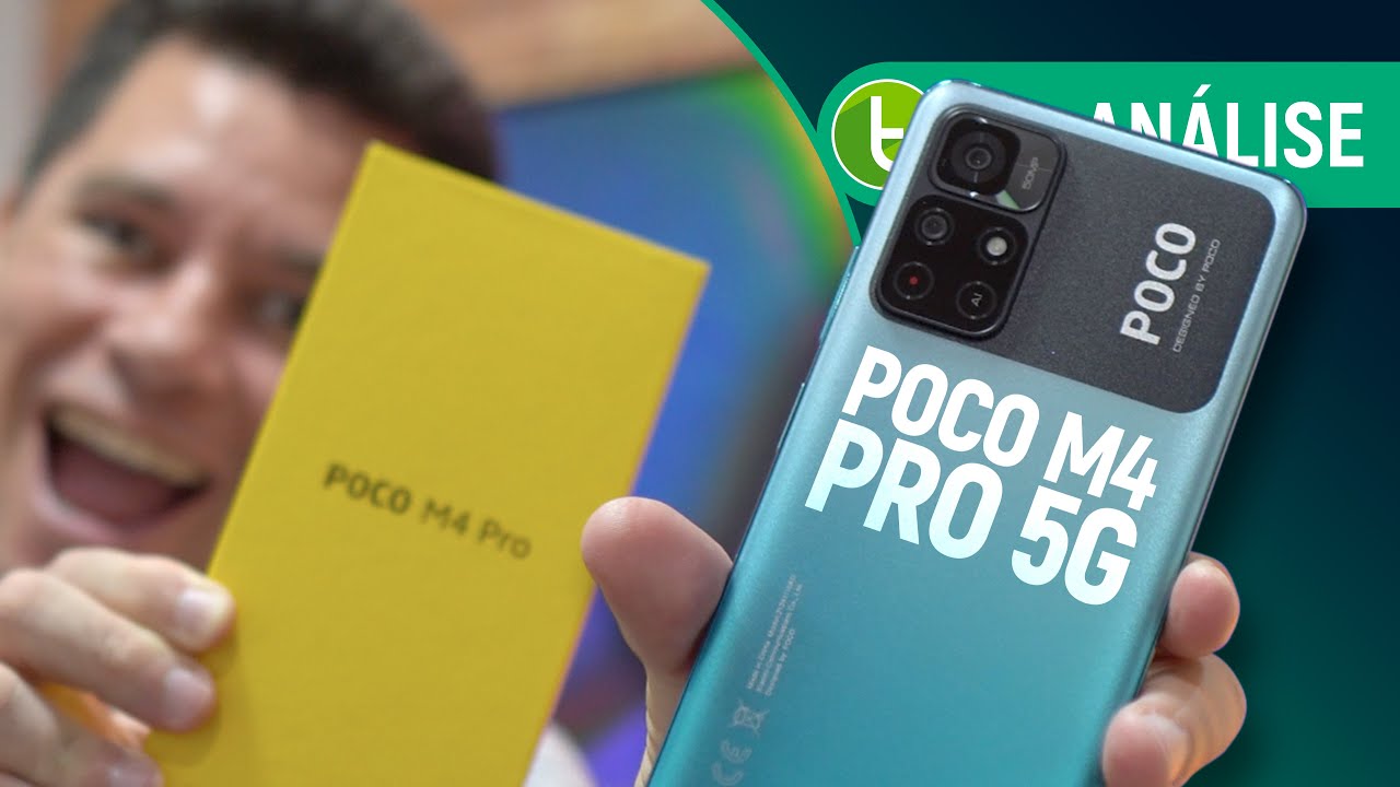 POCO M4 PRO é mais um BOM CELULAR XIAOMI com 5G | Análise / Review