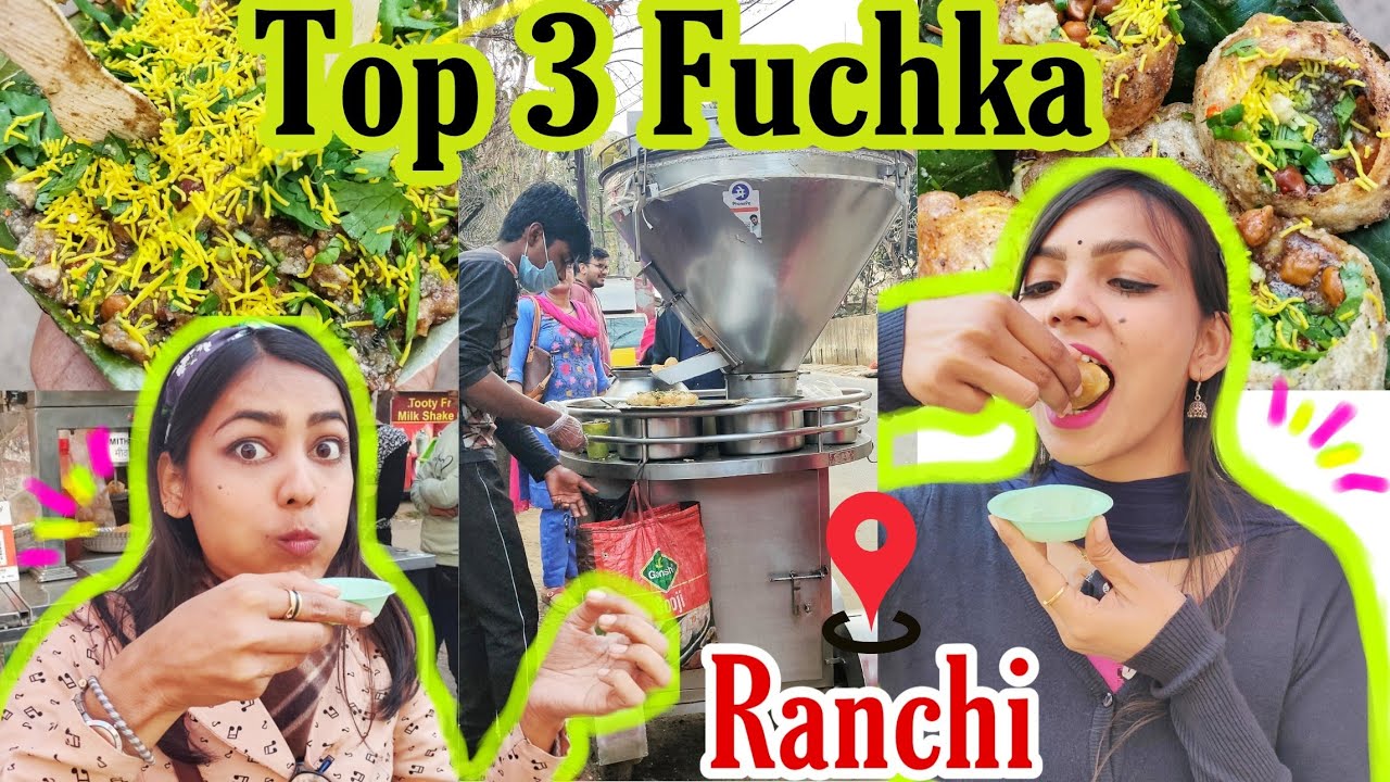 TOP AND BEST 3 FUCHKA OF RANCHI | HYGIENIC FUCHKA | MUST TRY STREET FOOD OF RANCHI 🤤| @Priyaashi