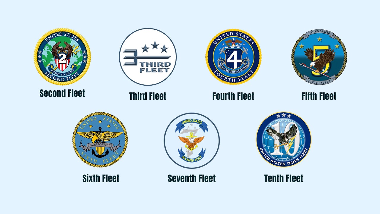 U.S. Navy Fleets Explained : How the U.S. Navy Controls the Oceans