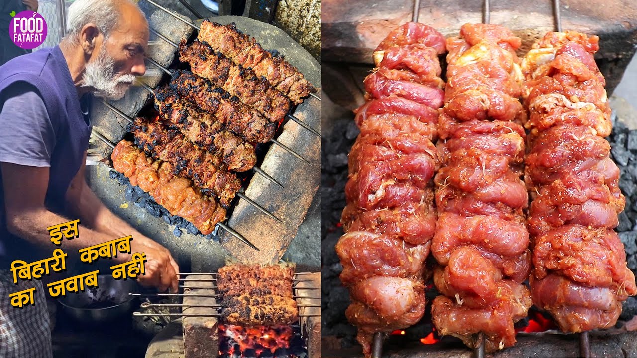 150 Years Old Bihari Mutton Kabab - Mahangu Hotel Patna | Bihar Street Food Patna