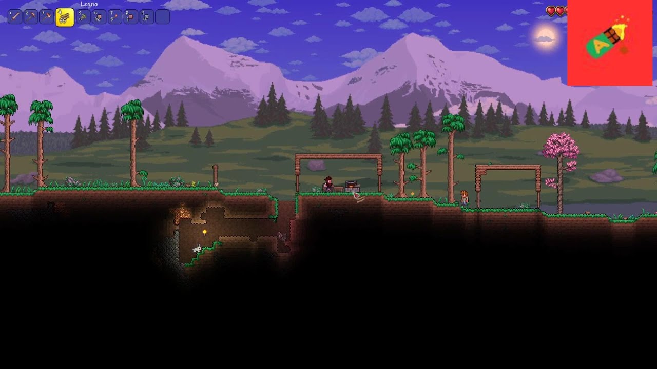 terraria ep.1 si inizia una nuova avventura