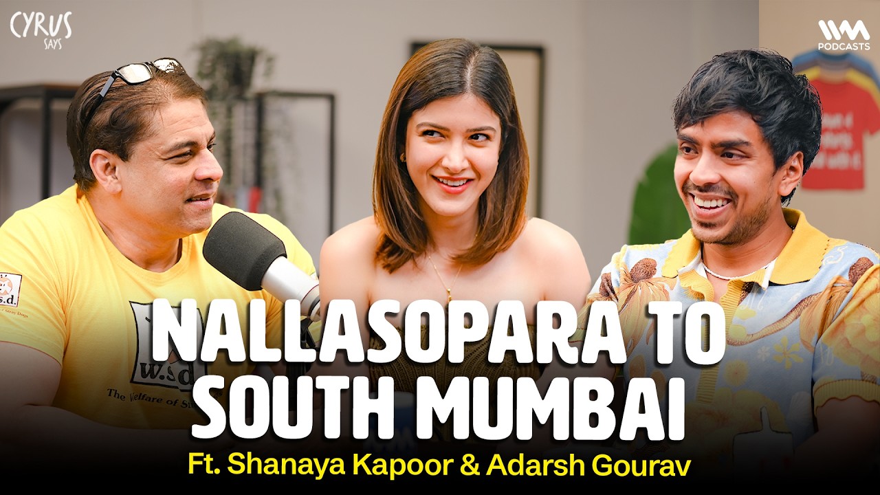 Adarsh & Shanaya: Nepotism, Pressure & Proving Yourself | Cyrus Says