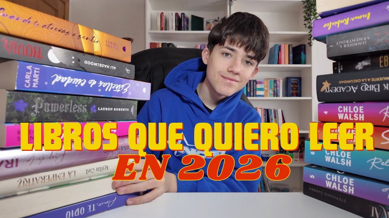 Libros que me quiero leer en 2026 !! 📖🌷❤️