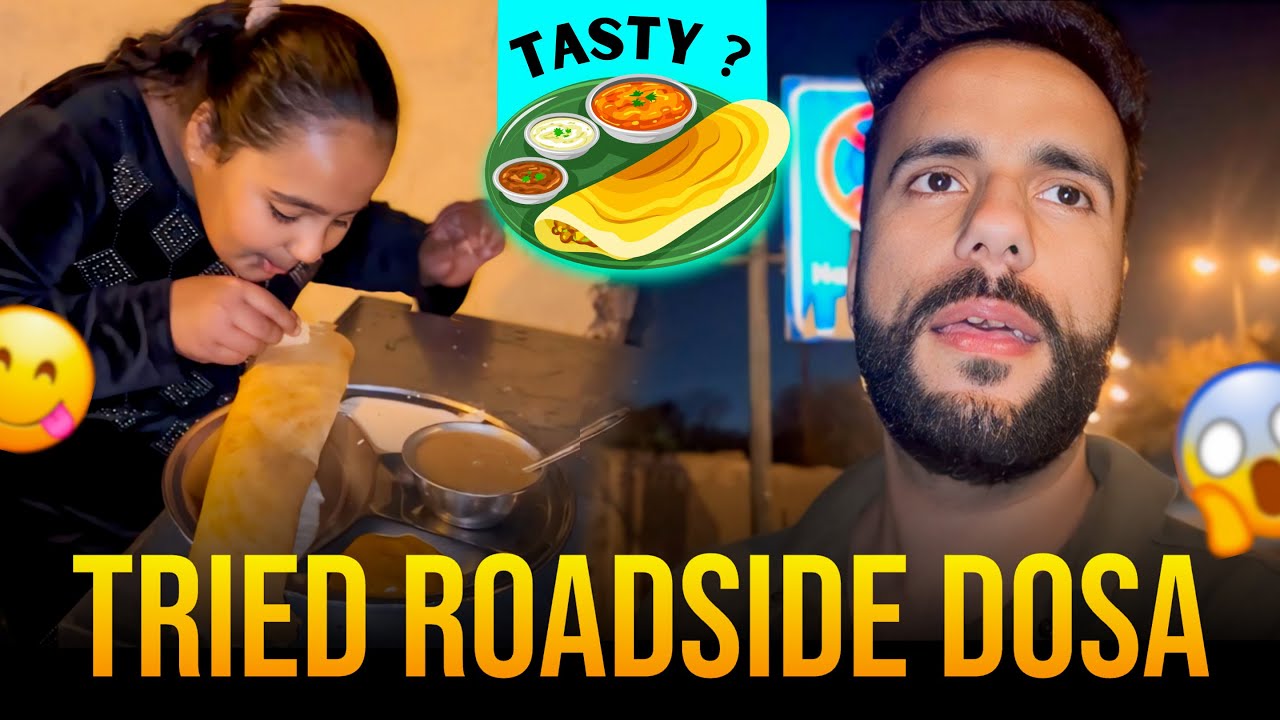 Tried Roadside Dosa | Vlog - 85