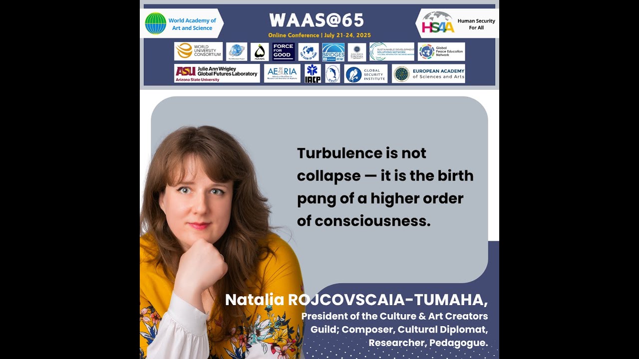 WAAS@65 | Natalia Rojcovscaia-Tumaha & The Club of Rome