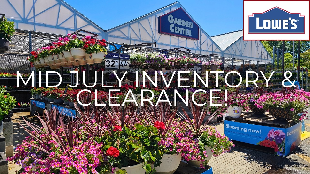 NEW Plants at Lowe&rsquo;s Garden Center | Mid July 2026