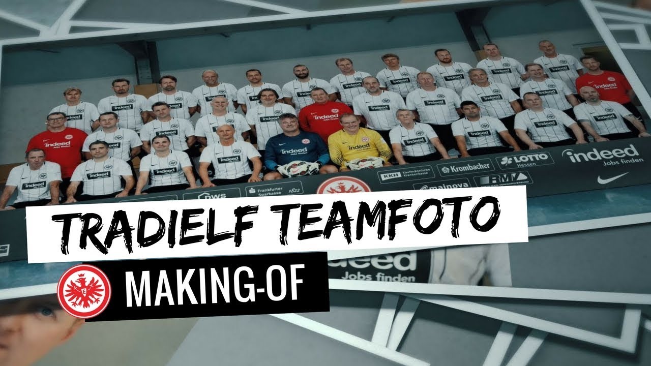 Making-of | TradiElf Teamfoto | Eintracht Frankfurt