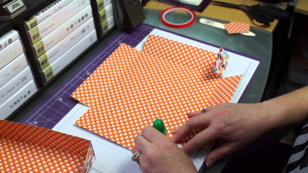 Large Box Tutorial   Stampin' Up!