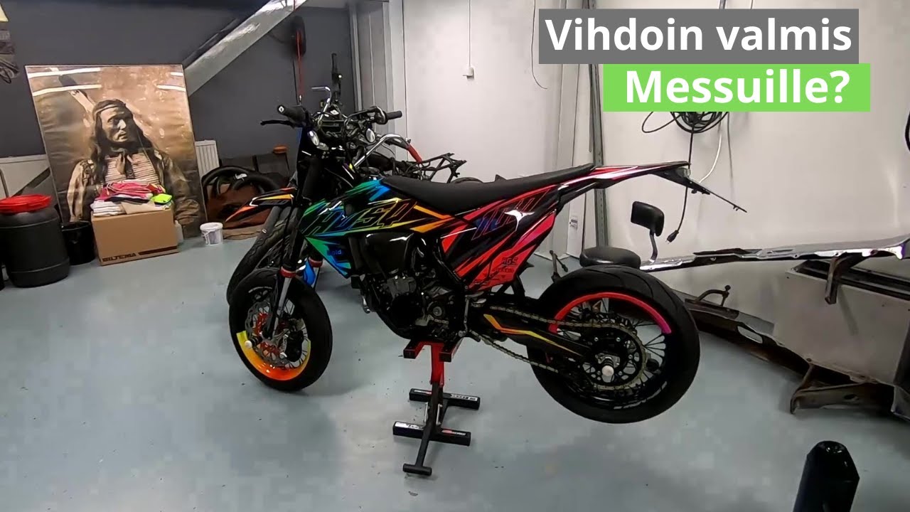 Husqvarna FE 450 minttiin osa 7