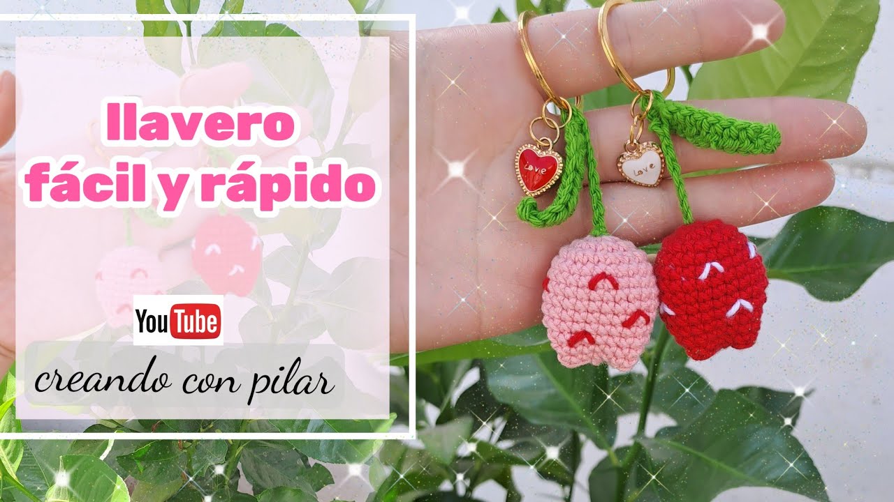 El llavero más fácil y rápido que tejeremos  , especial para vender 💰
