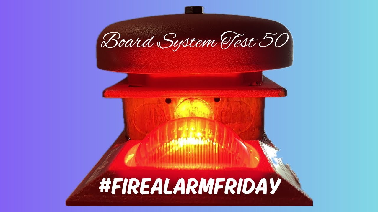 Board System Test 50 with the Fire Lite MS-5UD l #FireAlarmFriday
