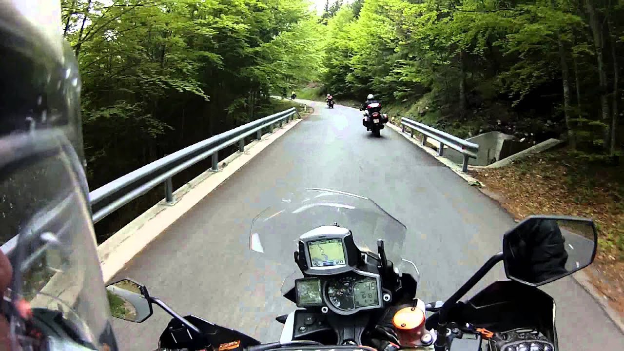 KTM 1190 Adventure op de Vrsic pas
